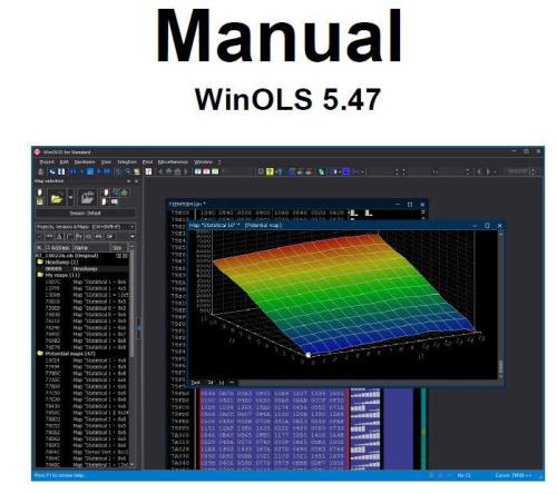 Подробнее о "WinOLS 5.47 Manual"